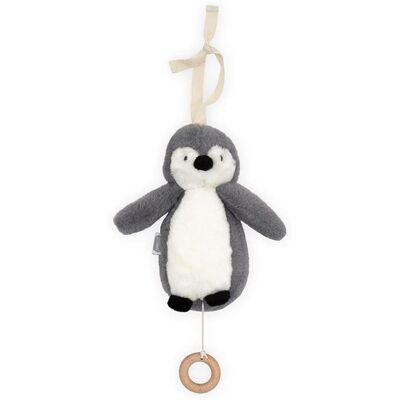 Jollein pozytywka do usypiania noworodka Pingwinek PENGUIN Storm Grey Jollein pozytywka do usypiania noworodka Pingwinek PENGUIN Storm Grey