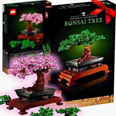 KLOCKI LEGO ZESTAW KWIATY Drzewko Bonsai 2w1 Z DONICZKĄ PREZENT BOTANICAL KLOCKI LEGO ZESTAW KWIATY Drzewko Bonsai 2w1 Z DONICZKĄ PREZENT BOTANICAL