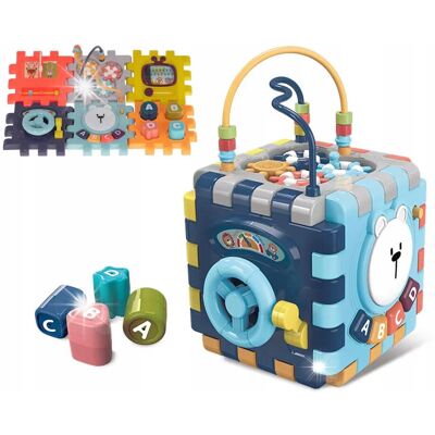 Inny producent KOSTKA SENSORYCZNA EDUKACYJNA INTERAKTYWNA MONTESSORI KLOCKI ROZKŁADANA / Zutto Inny producent KOSTKA SENSORYCZNA EDUKACYJNA INTERAKTYWNA MONTESSORI KLOCKI ROZKŁADANA / Zutto