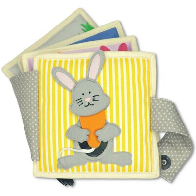 Inny producent Książeczka Sensoryczna Mała, Quiet Book, Montessori - Zabawny Królik/ Jolly Designs Inny producent Książeczka Sensoryczna Mała, Quiet Book, Montessori - Zabawny Królik/ Jolly Designs