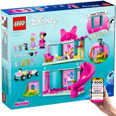 Lego Hotel dla Zwierząt Minnie Zwierzątka, Minifigurki i Wesoła Zabawa z Postaciami Disney MAGICZNY PREZENT ŚWIĄTECZNY + EBOOK-3 Lego Hotel dla Zwierząt Minnie Zwierzątka, Minifigurki i Wesoła Zabawa z Postaciami Disney MAGICZNY PREZENT ŚWIĄTECZNY + EBOOK-3