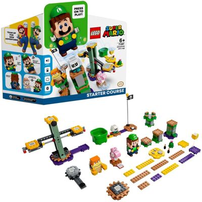Lego Super Mario Przygody z Luigim - zestaw startowy, 71387 Lego Super Mario Przygody z Luigim - zestaw startowy, 71387