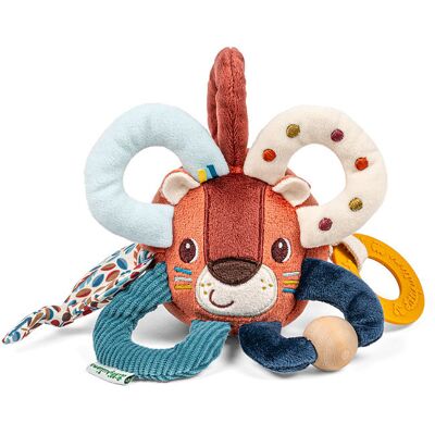 Lilliputiens sensoryjne pierścienie Jack Le Lion - Zabawka sensoryczna Lilliputiens sensoryjne pierścienie Jack Le Lion - Zabawka sensoryczna