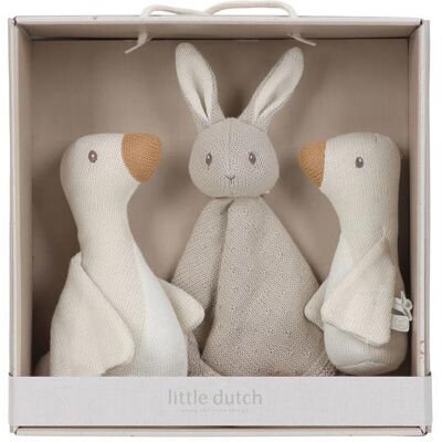 Little Dutch Zestaw prezentowy dzianinowy Newborn Naturals Little Dutch Zestaw prezentowy dzianinowy Newborn Naturals