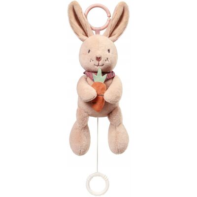 Maskotka króliczek karo z pozytywką / Babyono Maskotka króliczek karo z pozytywką / Babyono