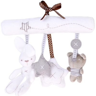 Lean Toys MIĘKKA DLA DZIECI ZAWIESZKA MELODYJNA DO WÓZKA Lean Toys MIĘKKA DLA DZIECI ZAWIESZKA MELODYJNA DO WÓZKA