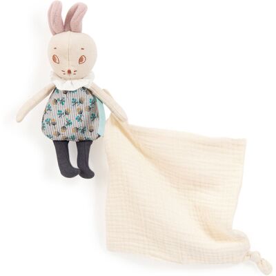 MOULIN ROTY Króliczek z muślinową chusteczką MOULIN ROTY Króliczek z muślinową chusteczką