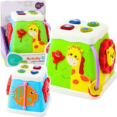 Lean Toys ND24_22869 Kostka Edukacyjna Wielofunkcyjna Inter Lean Toys ND24_22869 Kostka Edukacyjna Wielofunkcyjna Inter
