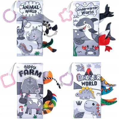 Lean Toys ND24_22889 Zestaw Miekkie Ksiazeczki Edukacyjne S Lean Toys ND24_22889 Zestaw Miekkie Ksiazeczki Edukacyjne S