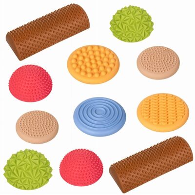 TULLO Pastelowa Sensoryczna ścieżka zdrowia 11 elementów TULLO Pastelowa Sensoryczna ścieżka zdrowia 11 elementów