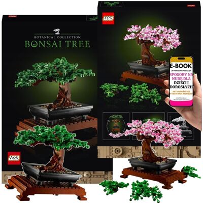 PREZENT LEGO DLA KOBIETY MĘŻCZYZNY - LEGO BONSAI DRZEWKO 10281 + EBOOK-3 PREZENT LEGO DLA KOBIETY MĘŻCZYZNY - LEGO BONSAI DRZEWKO 10281 + EBOOK-3