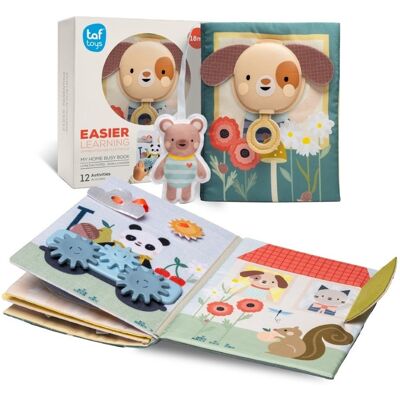 Taf Toys Interaktywna Książeczka Manipulacyjna Mój Dzień W Domu Taf Toys Interaktywna Książeczka Manipulacyjna Mój Dzień W Domu
