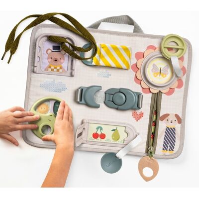 Taf Toys Tablica Edukacyjna A KUKU – Trening Rączek i Nauka Samodzielności 18m+ Taf Toys Tablica Edukacyjna A KUKU – Trening Rączek i Nauka Samodzielności 18m+