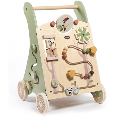 TINY LOVE Drewniany edukacyjny chodzik-pchacz 2w1 Boho Chic TINY LOVE Drewniany edukacyjny chodzik-pchacz 2w1 Boho Chic
