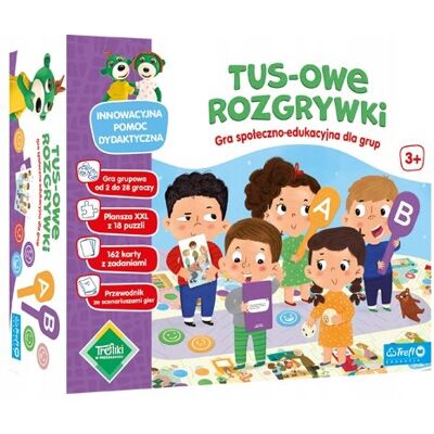 Trefl TUS-owe rozgrywki. Gra społeczno-edukacyjna dla grup 02467 Trefl TUS-owe rozgrywki. Gra społeczno-edukacyjna dla grup 02467