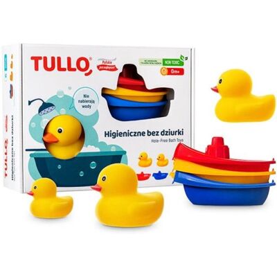 Zabawki do kąpieli, Bez dziurki Higieniczne 513 TULLO, 6 szt. Zabawki do kąpieli, Bez dziurki Higieniczne 513 TULLO, 6 szt.