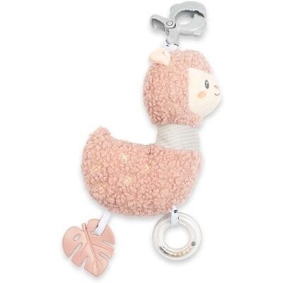 Baby Mix Zawieszka pluszowa pozytywką i klipsem Lama Baby Mix Zawieszka pluszowa pozytywką i klipsem Lama