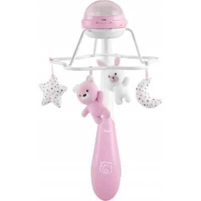 Chicco Karuzela Do Łóżeczka Rainbow 3w1 Pink 000110411100000 Projektor Chicco Karuzela Do Łóżeczka Rainbow 3w1 Pink 000110411100000 Projektor