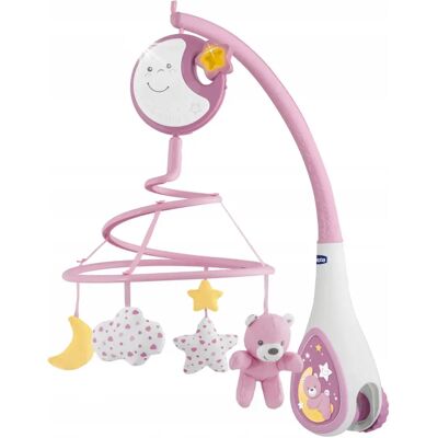 Chicco Next2dreams Next2me Karuzela Na Łóżeczko Lampka Szum Różowa Chicco Next2dreams Next2me Karuzela Na Łóżeczko Lampka Szum Różowa