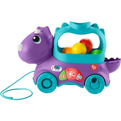 Dinuś podskakujące piłeczki HNR51 Fisher Price edukacyjna zabawka Dinuś podskakujące piłeczki HNR51 Fisher Price edukacyjna zabawka