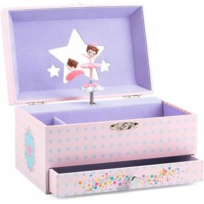 Djeco, Szkatułka Z Pozytywką Ballerina Djeco, Szkatułka Z Pozytywką Ballerina
