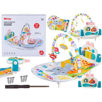 Lean Toys Dla Dzieci Interaktywna Mata Edukacyjna Z Pianinkiem Lean Toys Dla Dzieci Interaktywna Mata Edukacyjna Z Pianinkiem