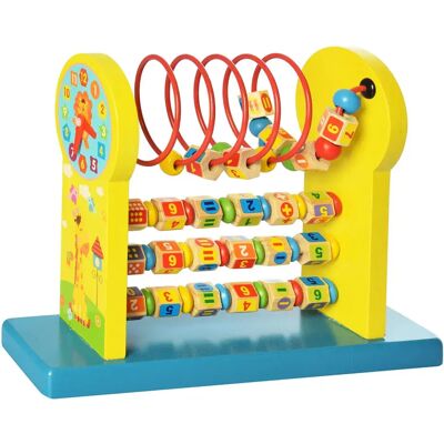 Lean Toys Dla Dzieci Labirynt Edukacyjny Z Drewnianymi Koralikami Lean Toys Dla Dzieci Labirynt Edukacyjny Z Drewnianymi Koralikami