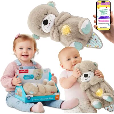 Fisher Price Usypianka Interaktywna Maskotka Z Oddychaniem I Muzyką Prezent Dla Niemowląt + Ebook Fisher Price Usypianka Interaktywna Maskotka Z Oddychaniem I Muzyką Prezent Dla Niemowląt + Ebook
