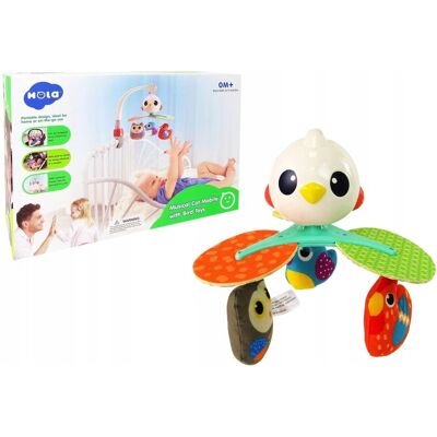Lean Toys Karuzela Dla Niemowląt Do Łóżeczka Wózka Ptaszki Lean Toys Karuzela Dla Niemowląt Do Łóżeczka Wózka Ptaszki