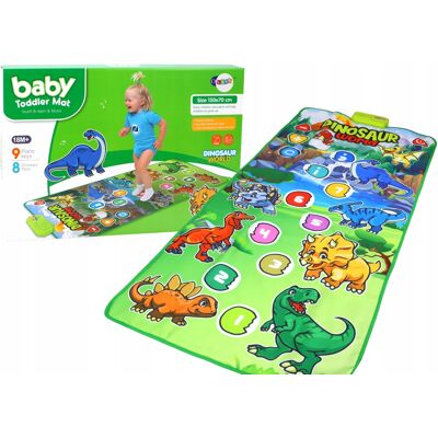Lean Toys Mata Taneczna Edukacyjna Interaktywna Dinozaury Dźwięki Lean Toys Mata Taneczna Edukacyjna Interaktywna Dinozaury Dźwięki