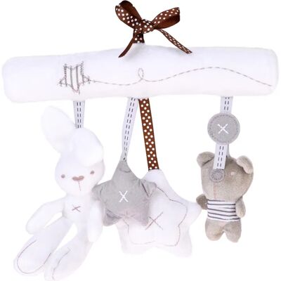 Lean Toys Miękka Dla Dzieci Zawieszka Melodyjna Do Wózka Lean Toys Miękka Dla Dzieci Zawieszka Melodyjna Do Wózka