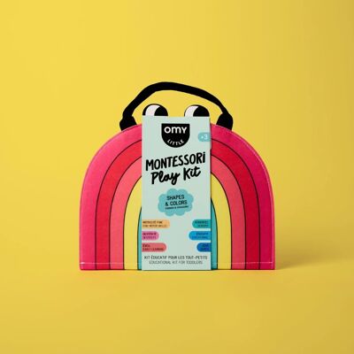 Omy - Miękka Książeczka Aktywizująca Montessori - Kształty I Kolory Omy - Miękka Książeczka Aktywizująca Montessori - Kształty I Kolory