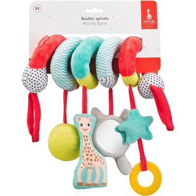Inny producent Spirala Zabawka Do Wózka 80 Cm Wielokolorowa Inny producent Spirala Zabawka Do Wózka 80 Cm Wielokolorowa