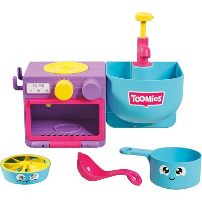 Tomy Toomies Bubble & Bake Zabawka Do Kąpieli Kuchnia 2 W 1 21x28x15cm Tomy Toomies Bubble & Bake Zabawka Do Kąpieli Kuchnia 2 W 1 21x28x15cm