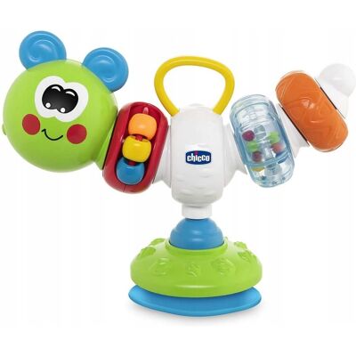 Zabawka interaktywna CHICCO Baby Senses Gąsienica na krzesełko do karmienia Zabawka interaktywna CHICCO Baby Senses Gąsienica na krzesełko do karmienia