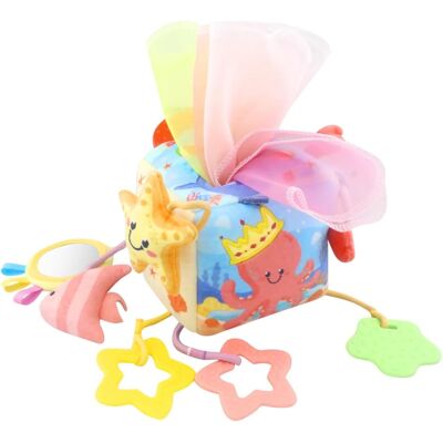 Inny producent Zabawka Sensoryczna Dla Niemowląt Pudełko Na Chusteczki Zwierzęta Morskie Inny producent Zabawka Sensoryczna Dla Niemowląt Pudełko Na Chusteczki Zwierzęta Morskie