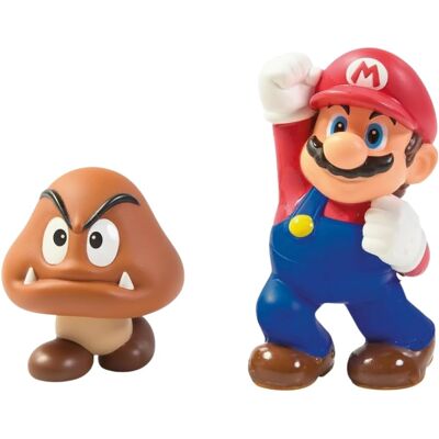 Tomy Zabawki do kąpieli Super Mario Squirters 2 szt. Mario i Goomba Tomy Zabawki do kąpieli Super Mario Squirters 2 szt. Mario i Goomba