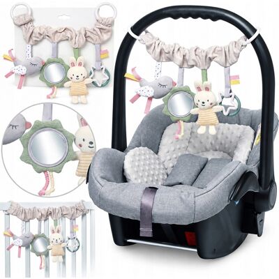Zawieszka Edukacyjna Na Wózek Babyono Nature 1578 Efekty Dźwiękowe 0+ Nowa Zawieszka Edukacyjna Na Wózek Babyono Nature 1578 Efekty Dźwiękowe 0+ Nowa