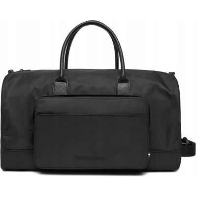 -45% TOMMY HILFIGER TORBA PODRÓŻNA TH REPREVE DUFFLE CZARNA -45% TOMMY HILFIGER TORBA PODRÓŻNA TH REPREVE DUFFLE CZARNA