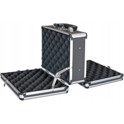 TRS Aluminiowa Walizka Na Broń Na 2 Pistolety Dwustronna 31 X 26 X 15 Cm TRS Aluminiowa Walizka Na Broń Na 2 Pistolety Dwustronna 31 X 26 X 15 Cm