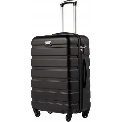 Inny producent COOLIFE WALIZKA KABINOWA PODRÓŻNA TWARDA 56 x 39 x 22cm 38 L ABS CZARNA Inny producent COOLIFE WALIZKA KABINOWA PODRÓŻNA TWARDA 56 x 39 x 22cm 38 L ABS CZARNA