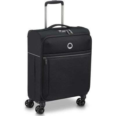 Delsey Brochant 2.0 Mała Czarna Walizka Kabinowa Na Kółkach 55 Cm Delsey Brochant 2.0 Mała Czarna Walizka Kabinowa Na Kółkach 55 Cm