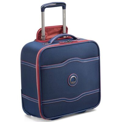 Delsey Chatelet Air 2.0 niebieska torba podróżna typu underseater Delsey Chatelet Air 2.0 niebieska torba podróżna typu underseater