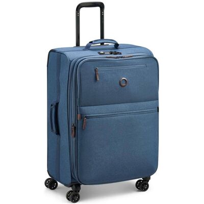 Delsey Maubert 2.0 Średnia Niebieska Miękka Walizka Na Kółkach 69 Cm Delsey Maubert 2.0 Średnia Niebieska Miękka Walizka Na Kółkach 69 Cm