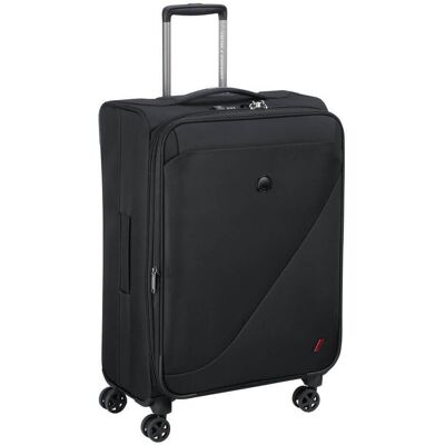 Delsey New Destination Średnia Czarna Walizka Na Kółkach 68 Cm Delsey New Destination Średnia Czarna Walizka Na Kółkach 68 Cm