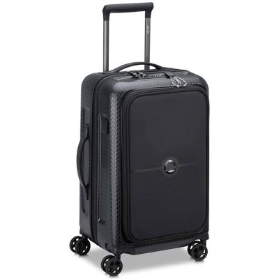 Delsey Turenne Mała Czarna Walizka Kabinowa Na Kółkach 55 Cm Delsey Turenne Mała Czarna Walizka Kabinowa Na Kółkach 55 Cm
