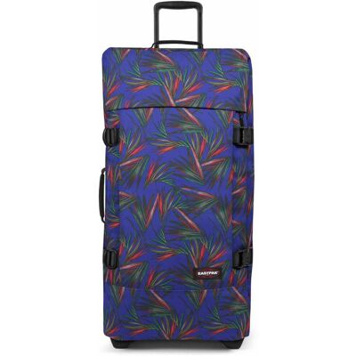 Duża torba podróżna Eastpak Tranverz L - brize palm navy Duża torba podróżna Eastpak Tranverz L - brize palm navy