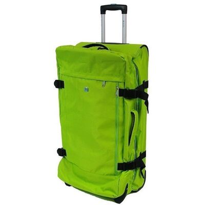 Inny producent Duża torba podróżna na dwóch kołach marki Dielle w kolorze Verde mela Inny producent Duża torba podróżna na dwóch kołach marki Dielle w kolorze Verde mela