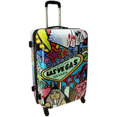 Duża Walizka Kemer Rgl Print L Picasso Duża Walizka Kemer Rgl Print L Picasso