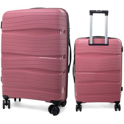 KEMER Duża Walizka Pellucci Rgl Pp3 L Rose Red KEMER Duża Walizka Pellucci Rgl Pp3 L Rose Red